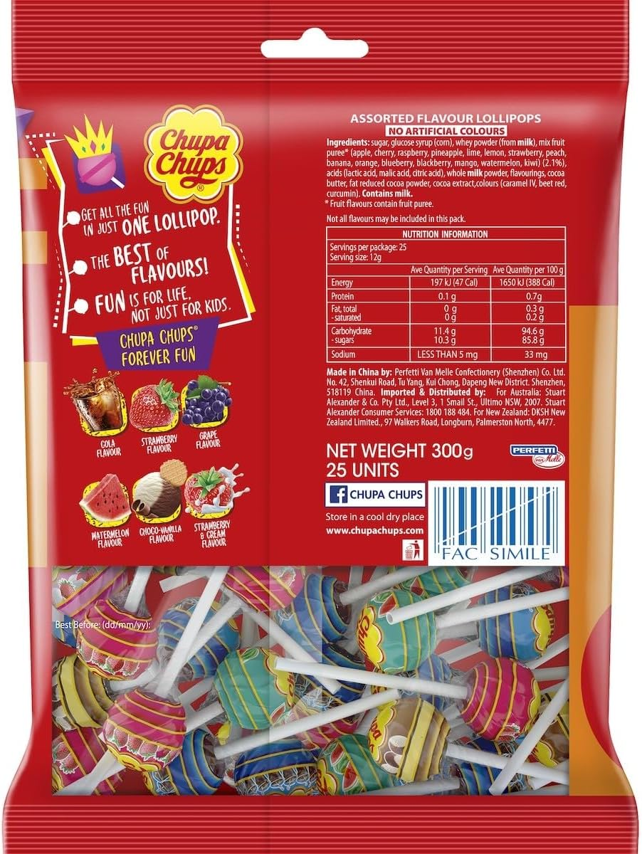 Chupa Chups Best of Lollipops, 25 Count image number 5