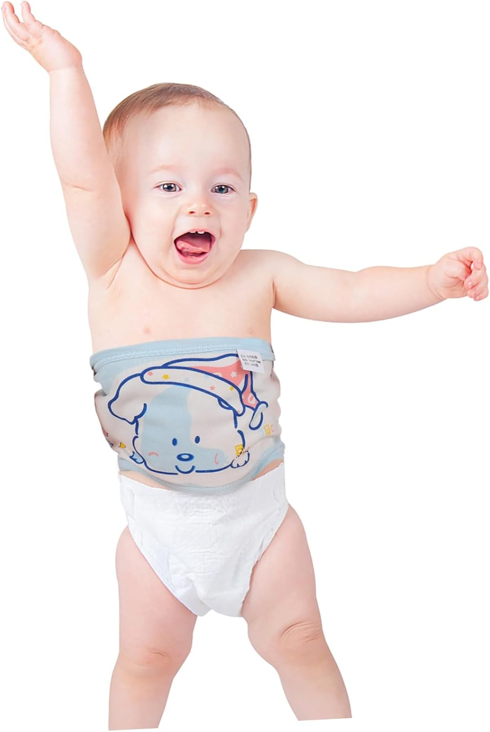 2Pcs Belly Band Umbilical Cord Protection Newborn Belly Band Cotton Bellyband Swaddle Wrap Postpartum Elastic Use