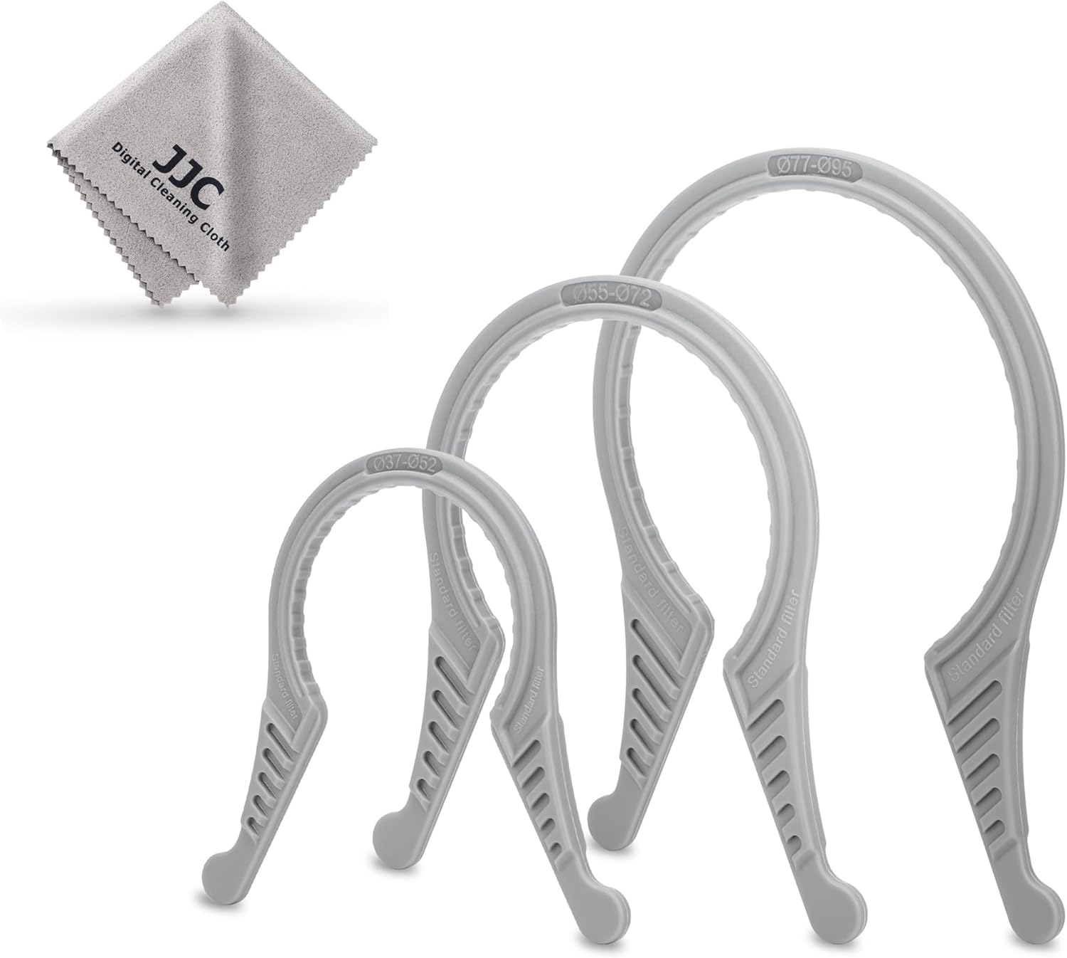 [Upgraded Version] 3 Packs Camera Lens Filter Wrench Kit, Double-Sided Design, Fit 37Mm-52Mm 55Mm-72Mm 77Mm-95Mm Lens Filter of Different Thicknesses,Cpl UV ND Filter Removal Wrench Tool Set image number 1