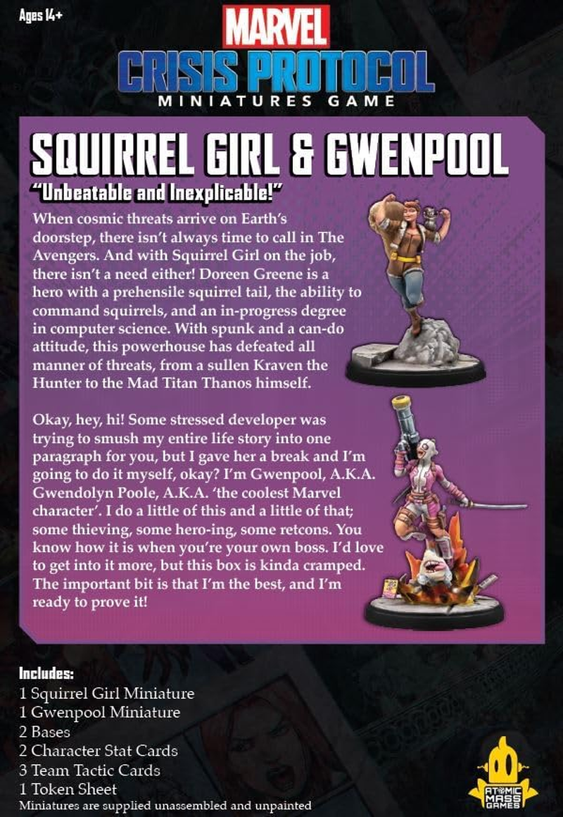 Asmodee North America 226556 Marvel Crisis Protocol Miniatures Game Unannounced image number 3