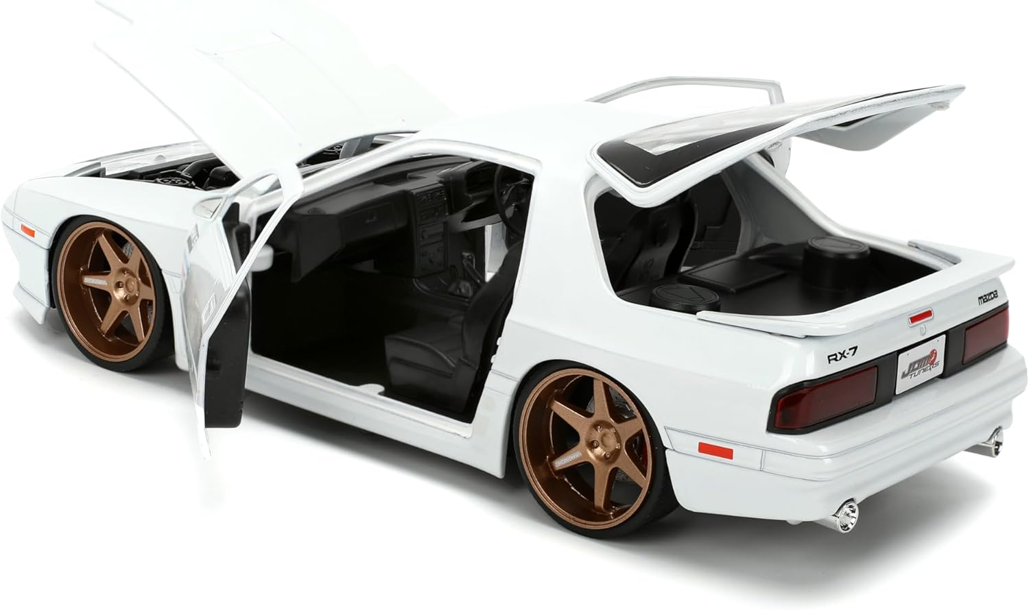 JDM Tuners - 1:24 1985 Mazda RX-7 (FC) Diecast Vehicle image number 3