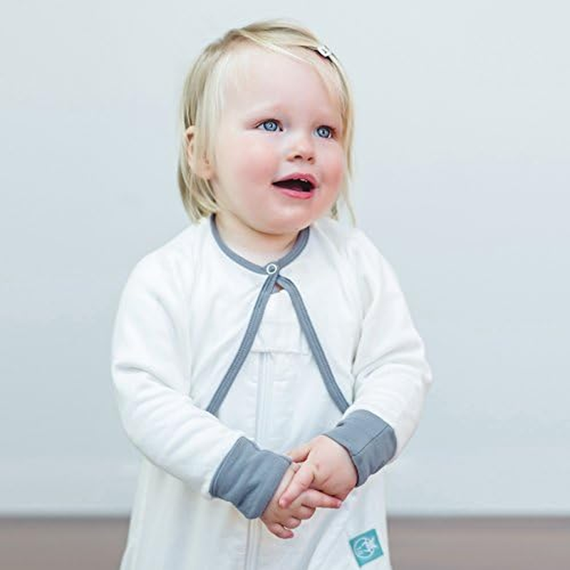 Ergopouch Organic Cotton Arm Warmers, for Babies 12 to 36 Months, Natural image number 3
