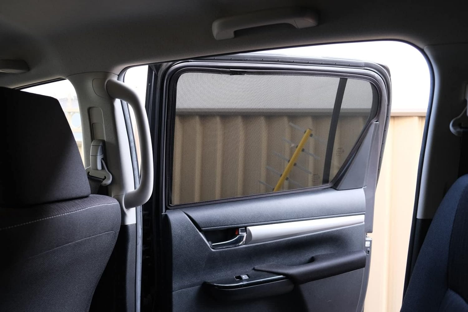 Genuine SNAPSHADES Car Rear Window Shades for Toyota Hilux 8Th Gen | Truckmasters OX (AN120/AN130; 2015-Present) image number 2