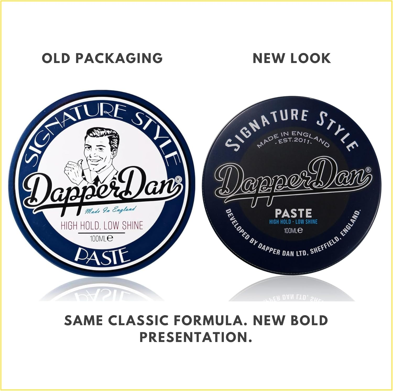 Dapper Dan Signature Style Paste, High Hold Low Shine Hair Paste for Men, for Short to Medium Length Hair, Reworkable Paste, Signature Cologne Fragrance, 100Ml image number 3