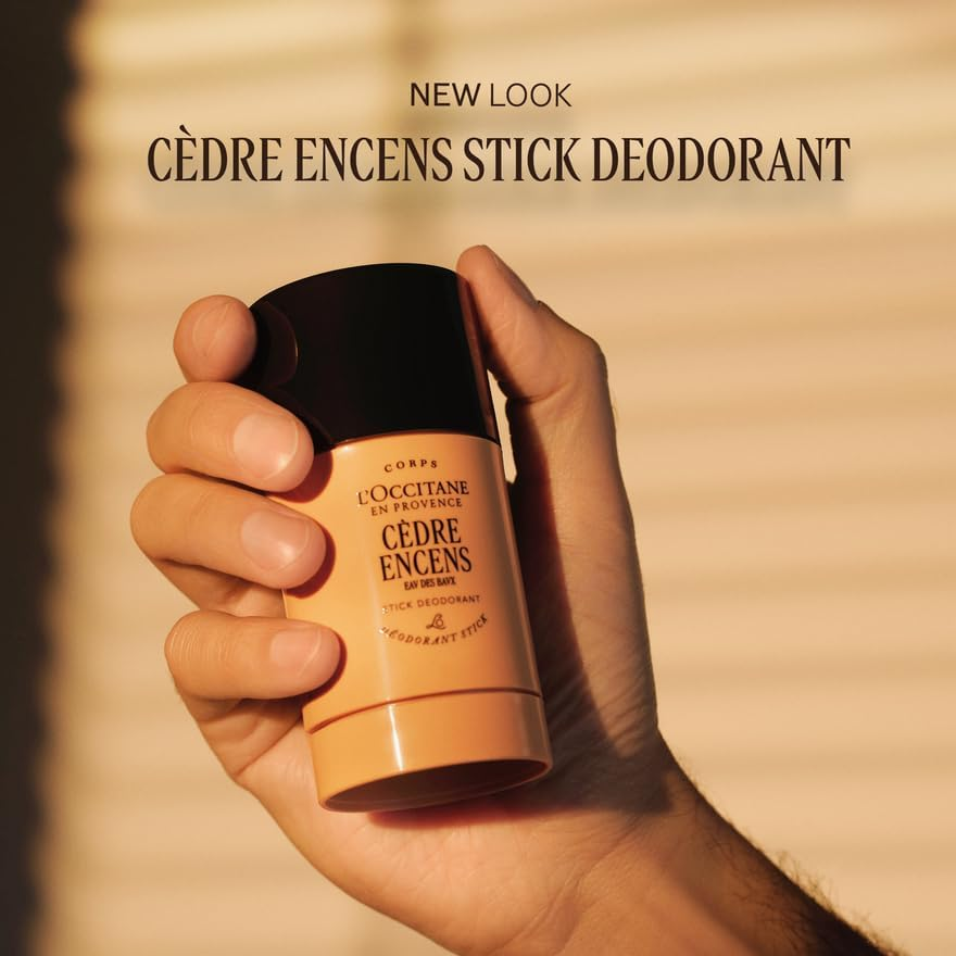 L'Occitane C&egrave;dre Encens Stick Deodorant for Men, 70G