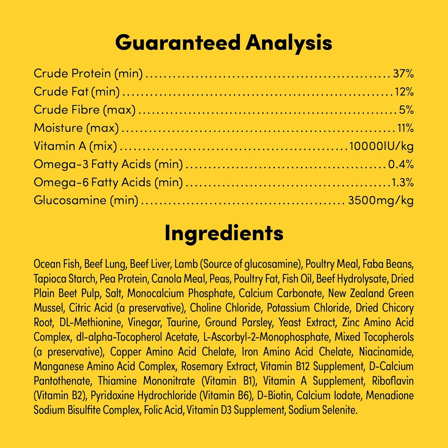 Rawmix50 Premium Freeze-Dried Raw Ocean Fish Recipe Dog Food, Protein Rich, Includes Kibble, Non-Gmo, No Wheat or Corn, 340G image number 4