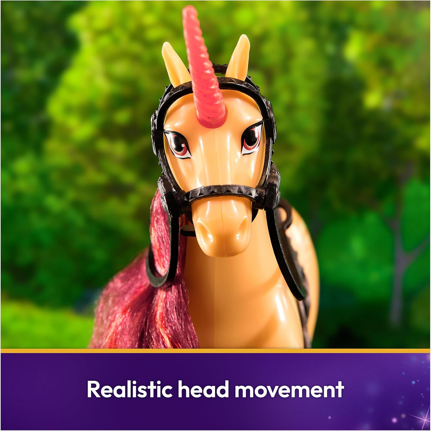 Unicorn Academy, Cinder with 2 Riding Accessories, 11&rdquo;, Compatible with Valentina, Dolls & Unicorn Toys for Girls Ages 4 and Up image number 4