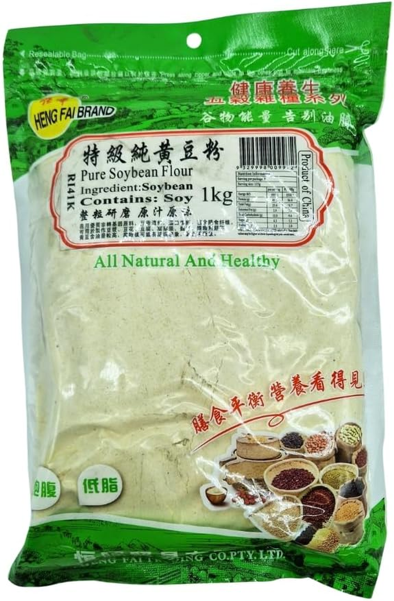 Heng Fai Pure Soybean Flour 1Kg image number 3