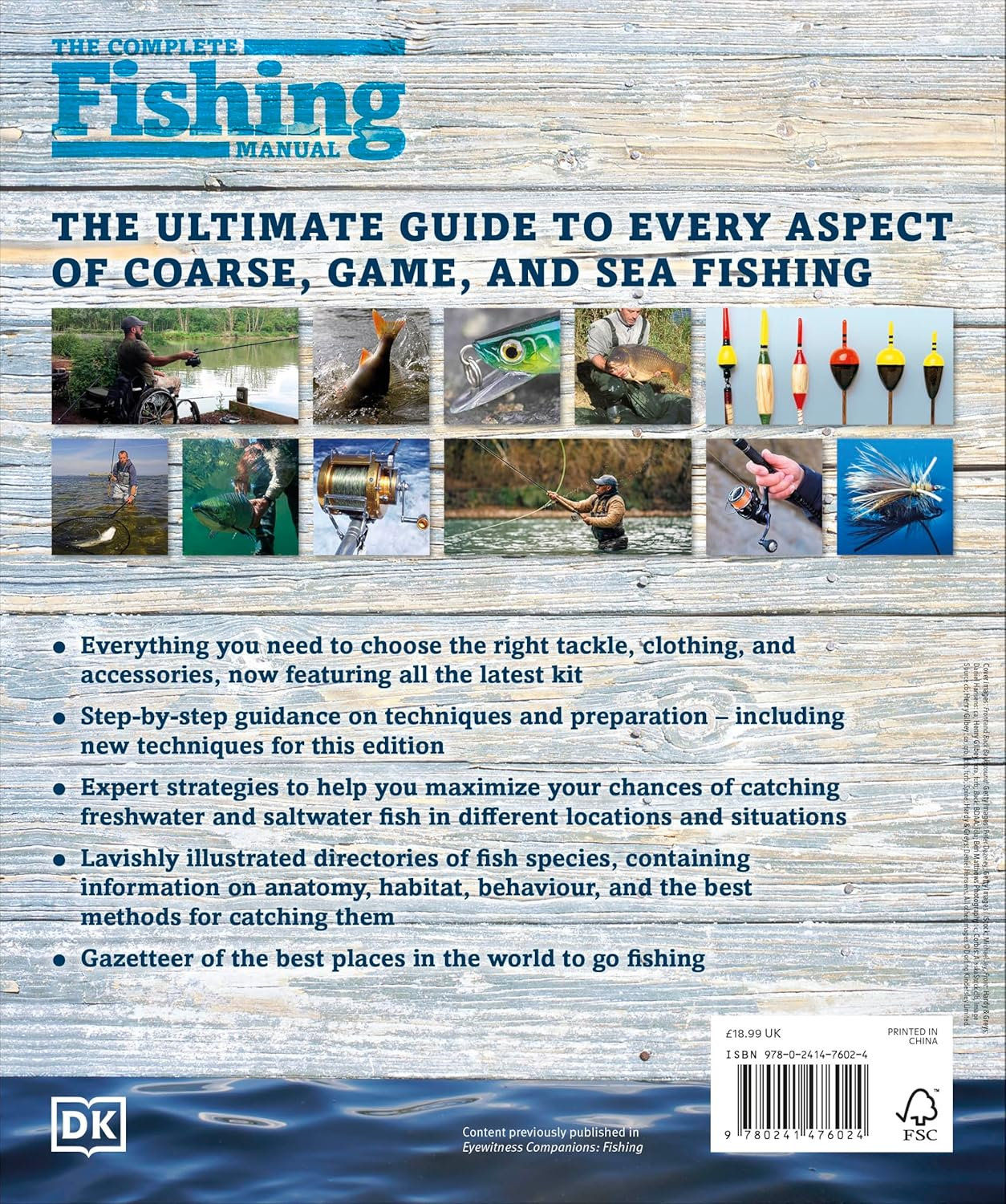 The Complete Fishing Manual: Tackle * Baits & Lures * Species * Techniques * Where to Fish image number 4