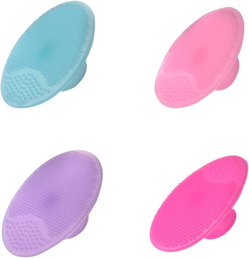 Smartopus Super Soft Silicone Face Cleaning Brush Oval Blackhead Remover Exfoliating Facial Brush image number 6
