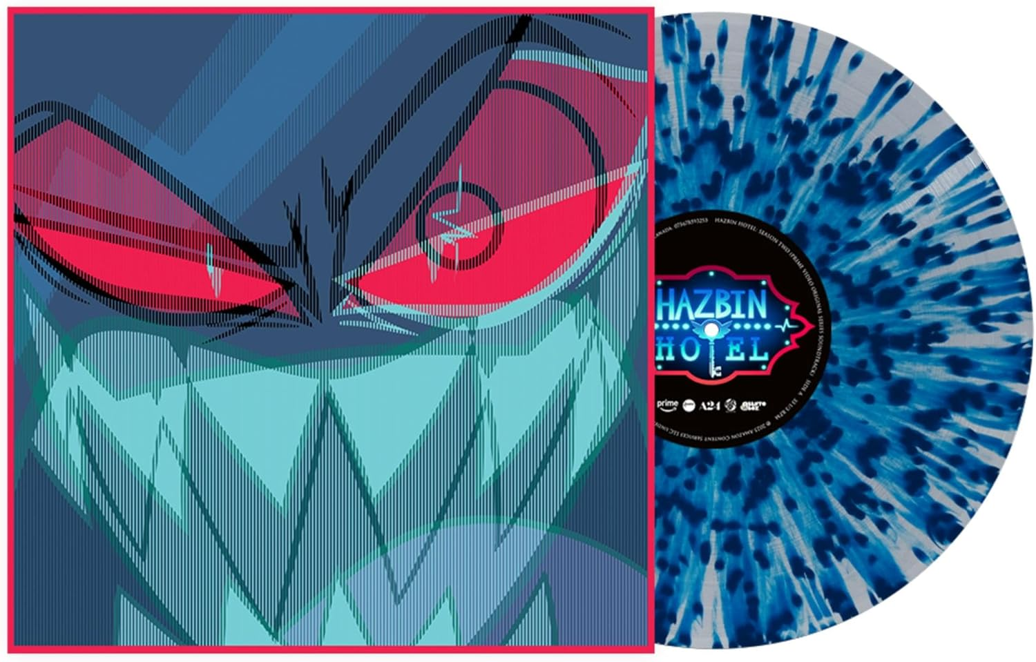 Hazbin Hotel: Season Two (Original Soundtrack) - Vox Face Lenticular Cover Vinyl (Amazon Exclusive)