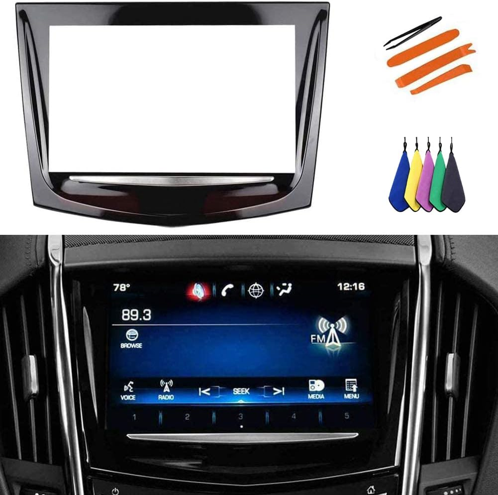 Replacement CUE Touch Screen Display with Trim Removal Tool Kit - Fits Cadillac 2013 2014 2015 2016 2017 ATS Escalade SRX XTS CTS CTS-V Replaces Screens for 22980208, 22986276 image number 6