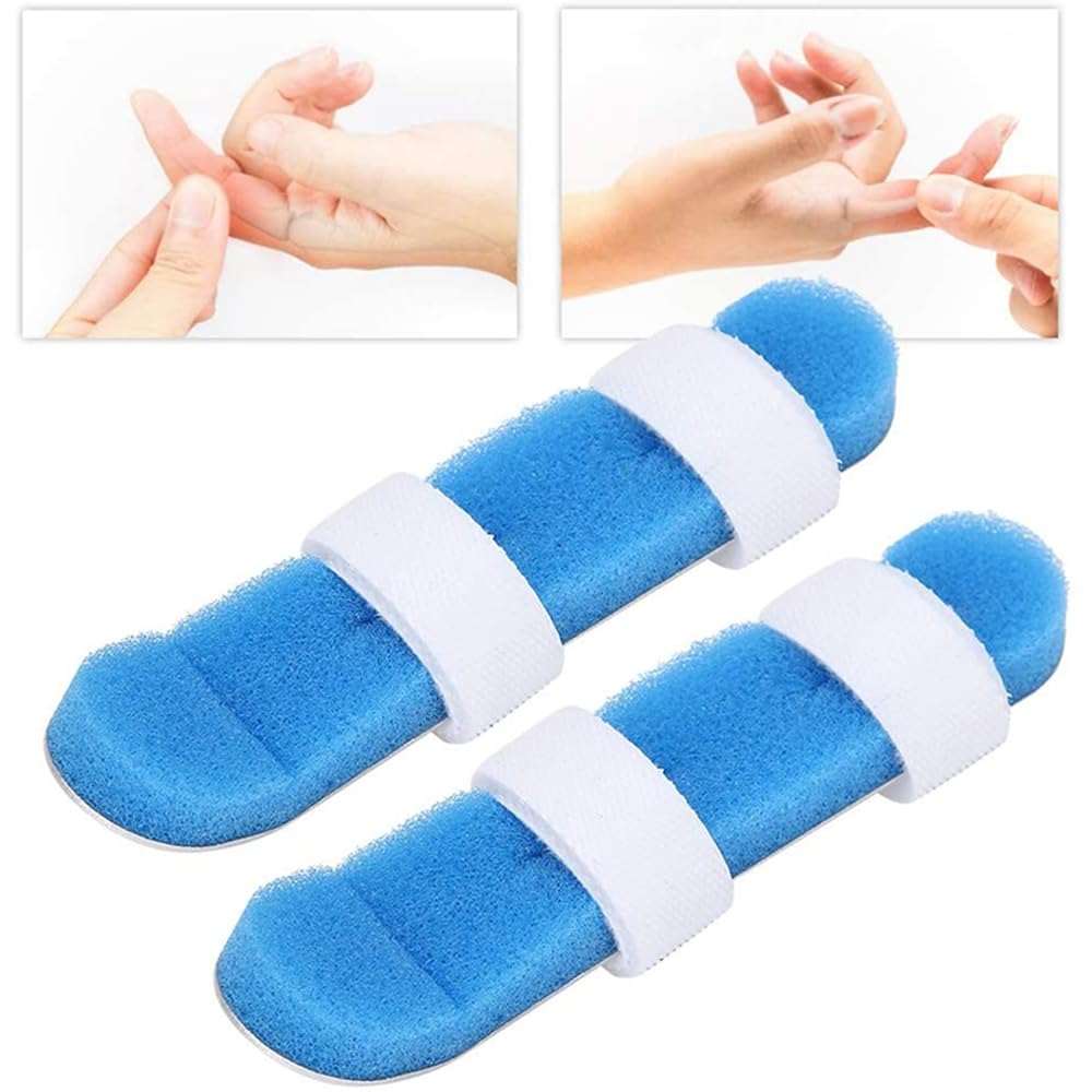 Finger Splint Pain Relief Trigger Brace Mallet Finger Jammed Support 3 Sizes (S)