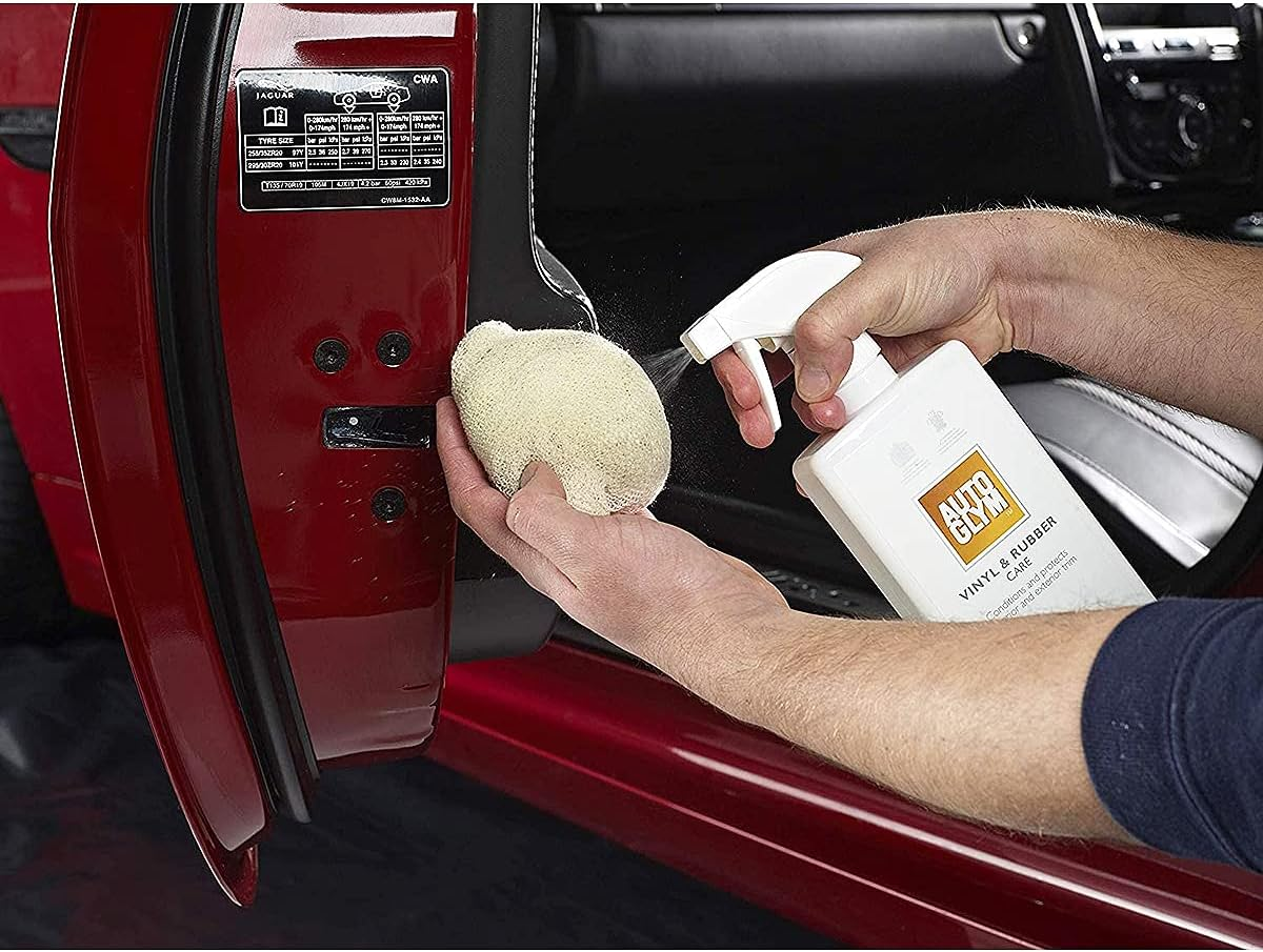 Autoglym Fast Glass 500Ml & VRC500AU Vinyl & Rubber Care, 16.9 Ounce (VRC500US)