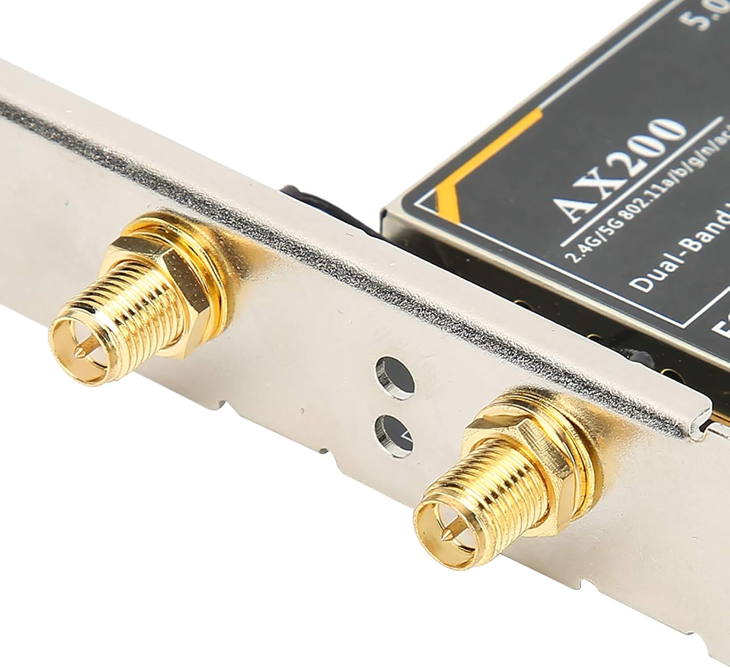 PCIE Wifi Card for Intel AX200 5G Wifi Card Dual Band 5.1 PCIE Wireless Card with Antenna for Windows 10 64Bit/ for Linux PC Desktop image number 4