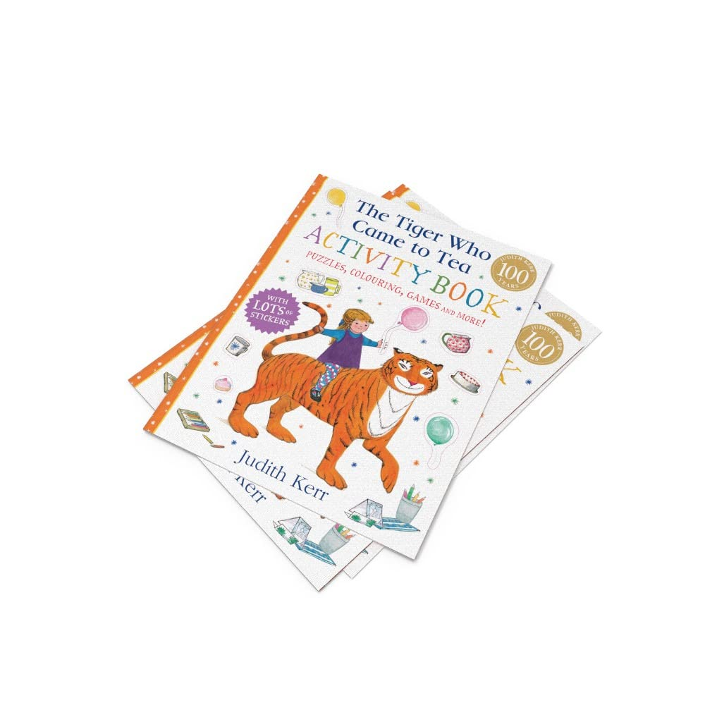 The Tiger Who Came to Tea Activity Book: the Nation&rsquo;S Favourite Classic Illustrated Children&rsquo;S Book from Judith Kerr &ndash; Now as a Sticker Activity Book! image number 3