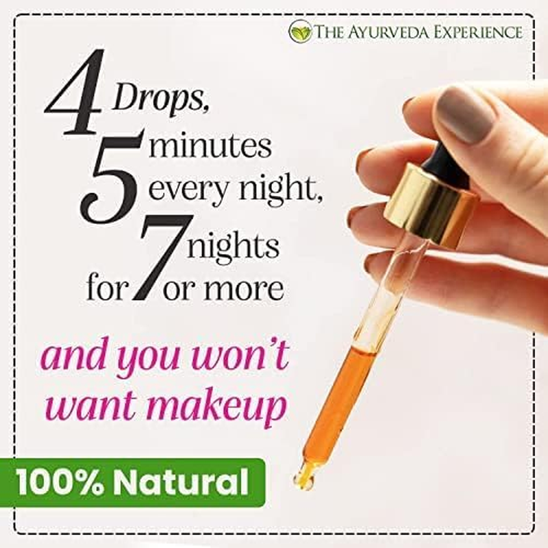 The Ayurveda Experience Iyura Kesaradi Face Oil - 5000-Year-Old Recipe with Exotic Saffron, Turmeric & Rose &ndash; for Visibly Brighter Skin - 100% Natural Ayurvedic Face Moisturizer for Dry, Sensitive Skin 1.69 Fl Oz (Pack of 1) image number 2