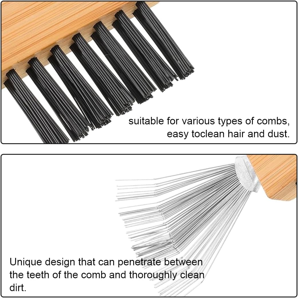 AEIOPRS 1 Piece Brush Cleaner Hair Brush Cleaner Cleaning Tool Comb Cleaner Comb Cleaning Brush Hair Brushes Cleaner Tool Comb Cleaner Cleaning Brushes Combs Bath Mats Carpets image number 2