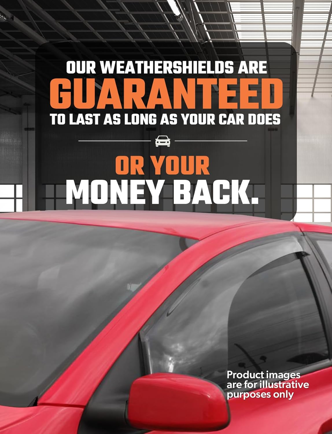 Sunland Protective Plastics Weathershield Fullsize Light Tint, Passenger, Ford Falcon FG/FG-X All Sedans & Utes 04/2008-10/2016 - F325WP image number 6