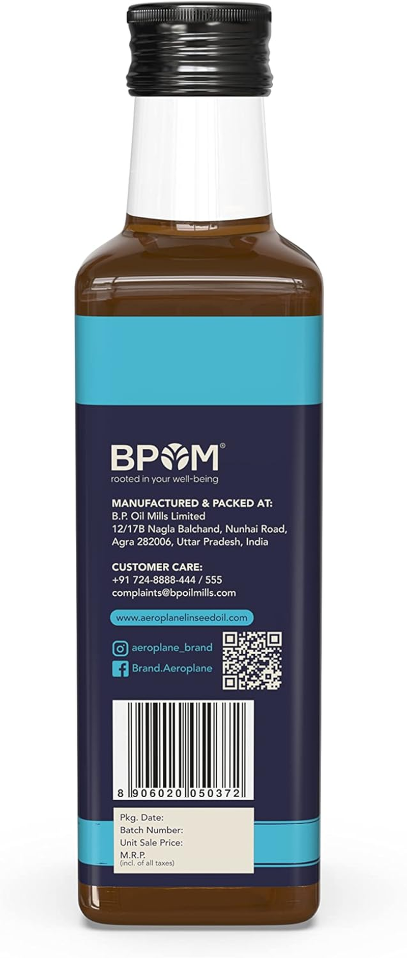 Aeroplane - Stand Oil for Artists - Removes Brush Strokes, Premium Art Supply (100 ML) (Amber, 100ML) image number 1