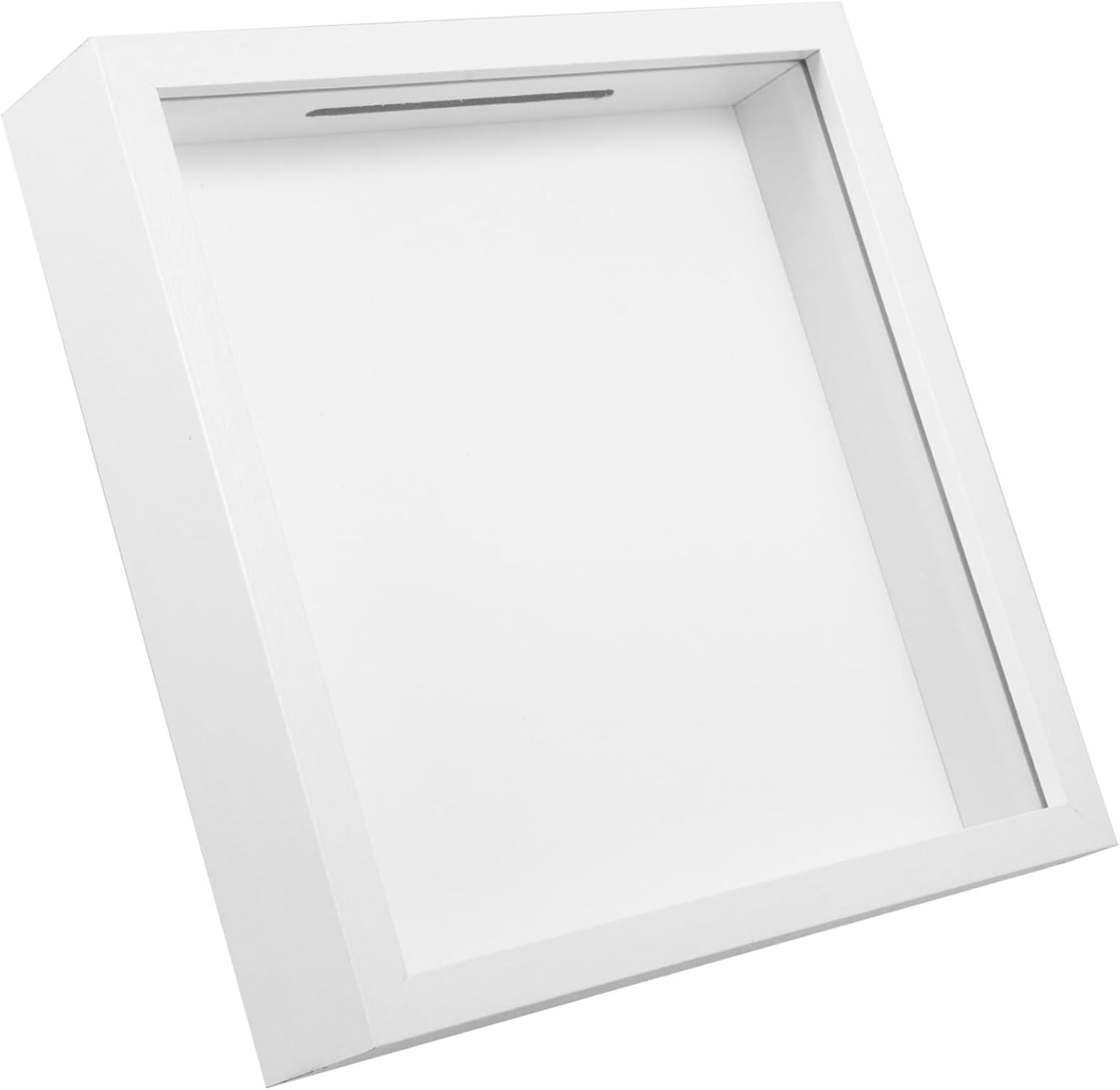 Zerodeko Artistic Desktop Storage Boxes Piggy Bank Photo Frame Memory Display Case for Collectibles Recipes image number 2