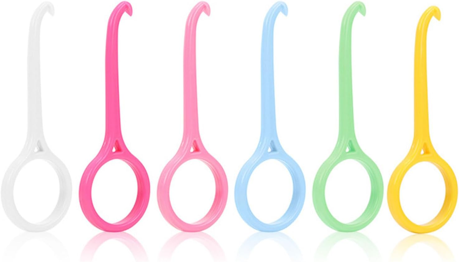 6 Pcs Multi-Purpose Aligner Remover Tool, Portable Oral Care Disassembly,Accessories,Different Color Aligner Removal Tool for Invisible Removable Braces. image number 2