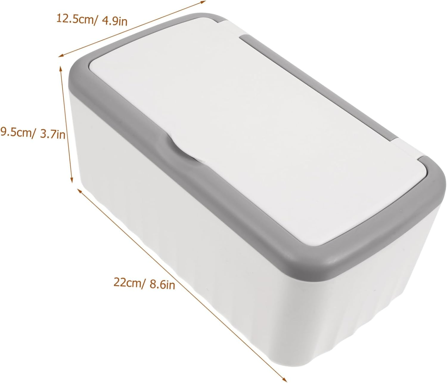 Tissue Storage Box Cover Capacity Wet and Dry Wipe Holder for Home Office and Car Elegant Design to Keep Wipes Fresh and Moist Stylish Tissue Organizer for Any Room image number 1