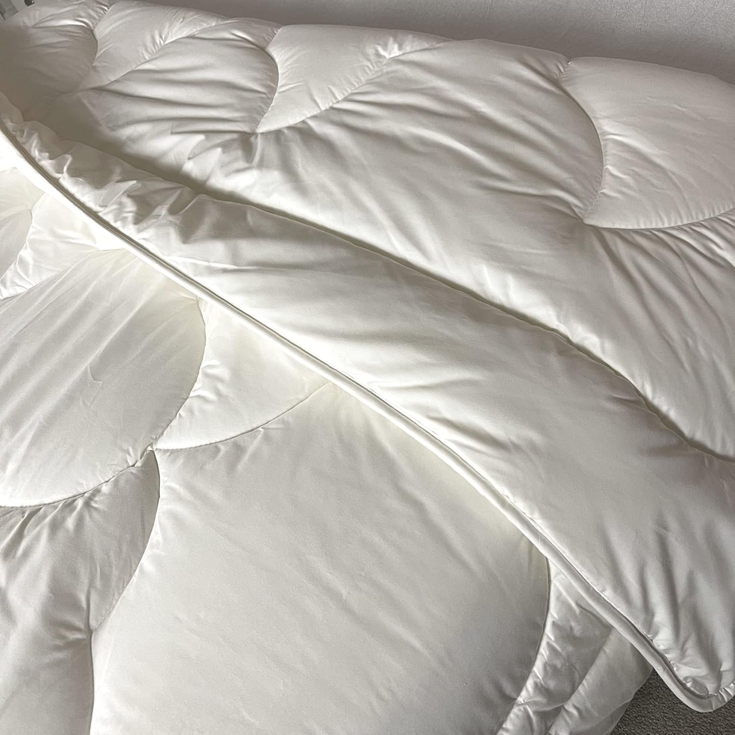 Luxton Australian Made All Season Wool Quilt King Size 500GSM 100% Wool Filling 100% Cotton Japara Quilt Doona Made in Australia (King Size)