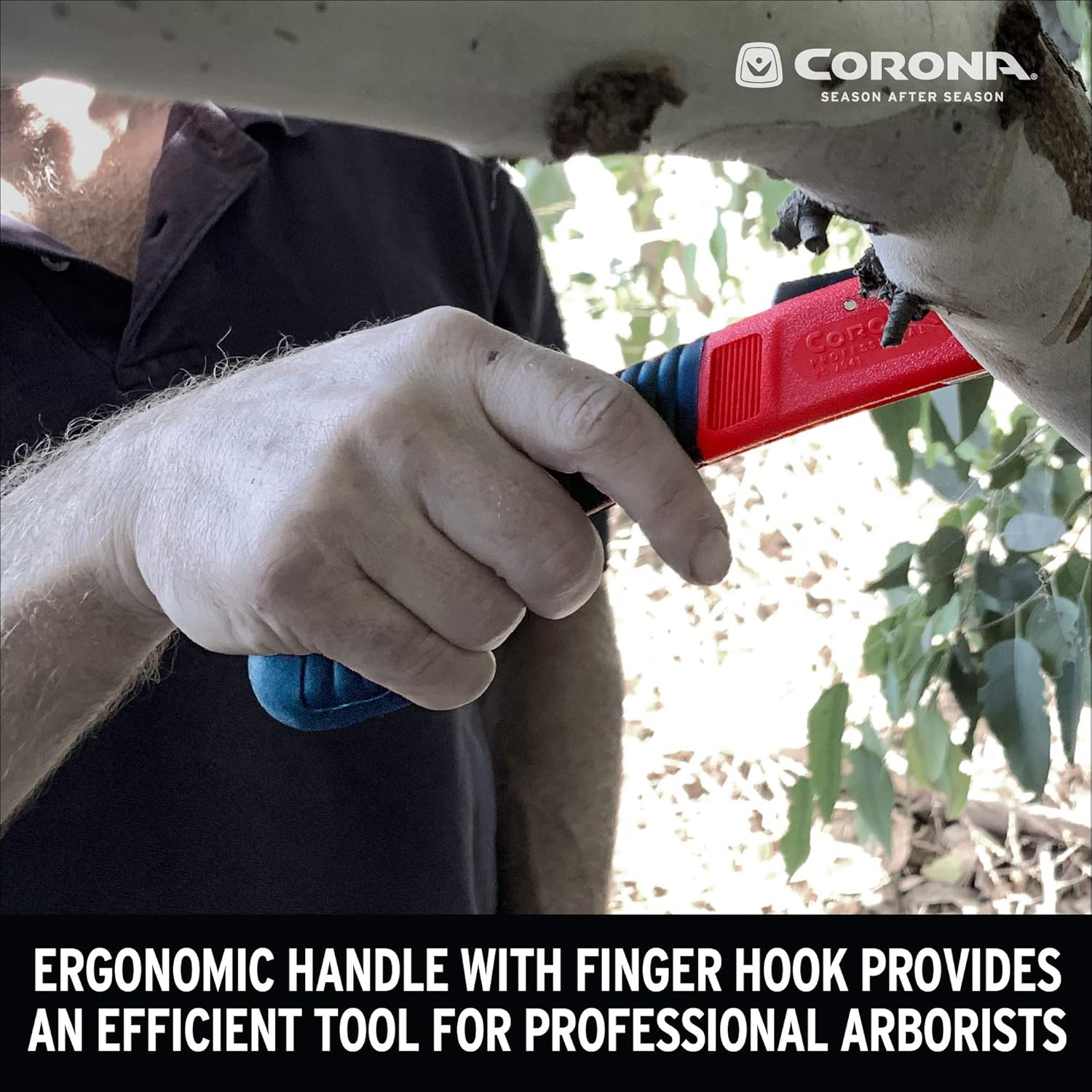 Corona RS 7041 Razor Tooth Folding Saw, 7-Inch Blade, Red