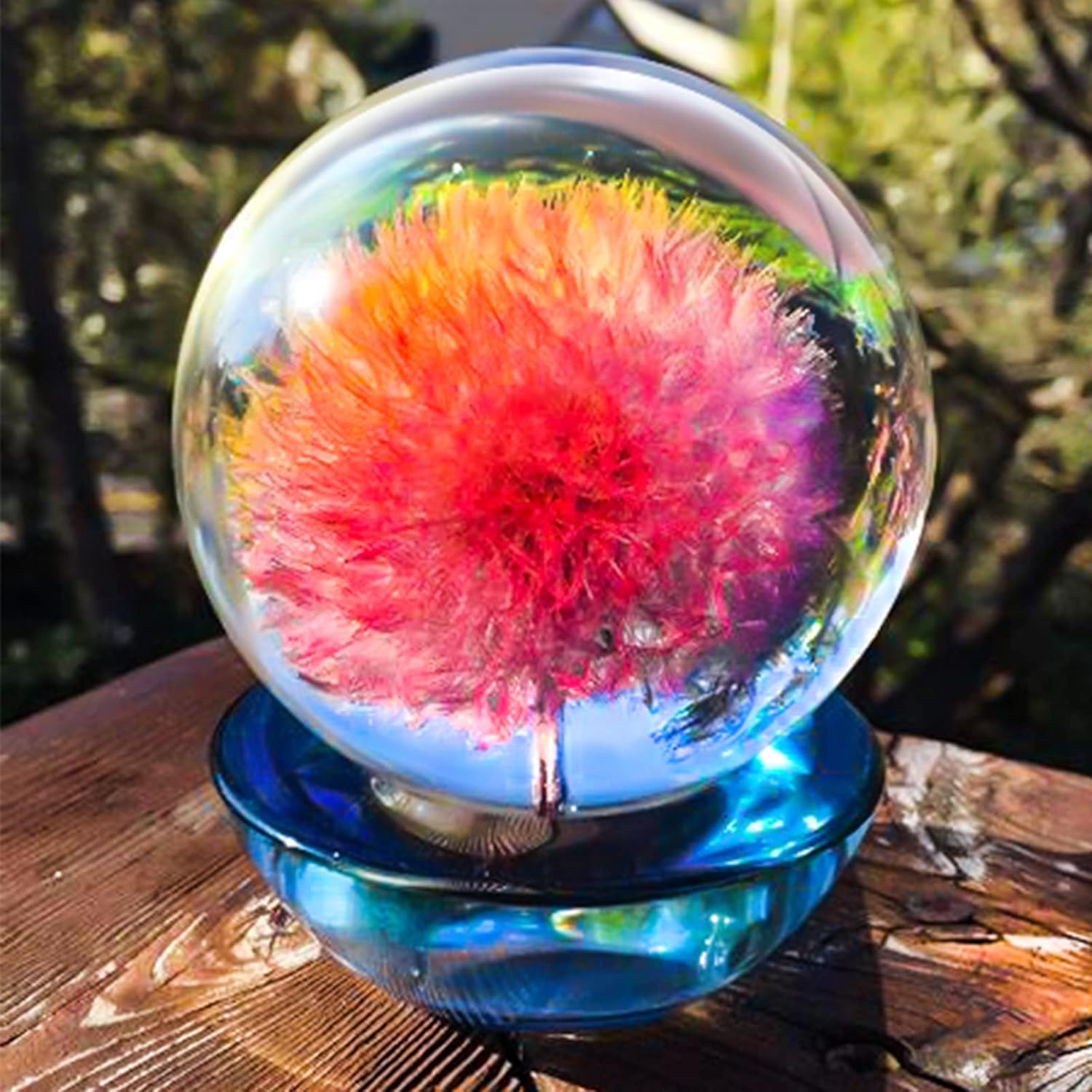 8Pcs Sphere Resin Molds Silicone, BABORUI Upgraded 3D Seamless Ball Shapes Silicone Molds for Resin Casting, Large Globe Epoxy Resin Molds for Home Decor, Flowers Preservation image number 3