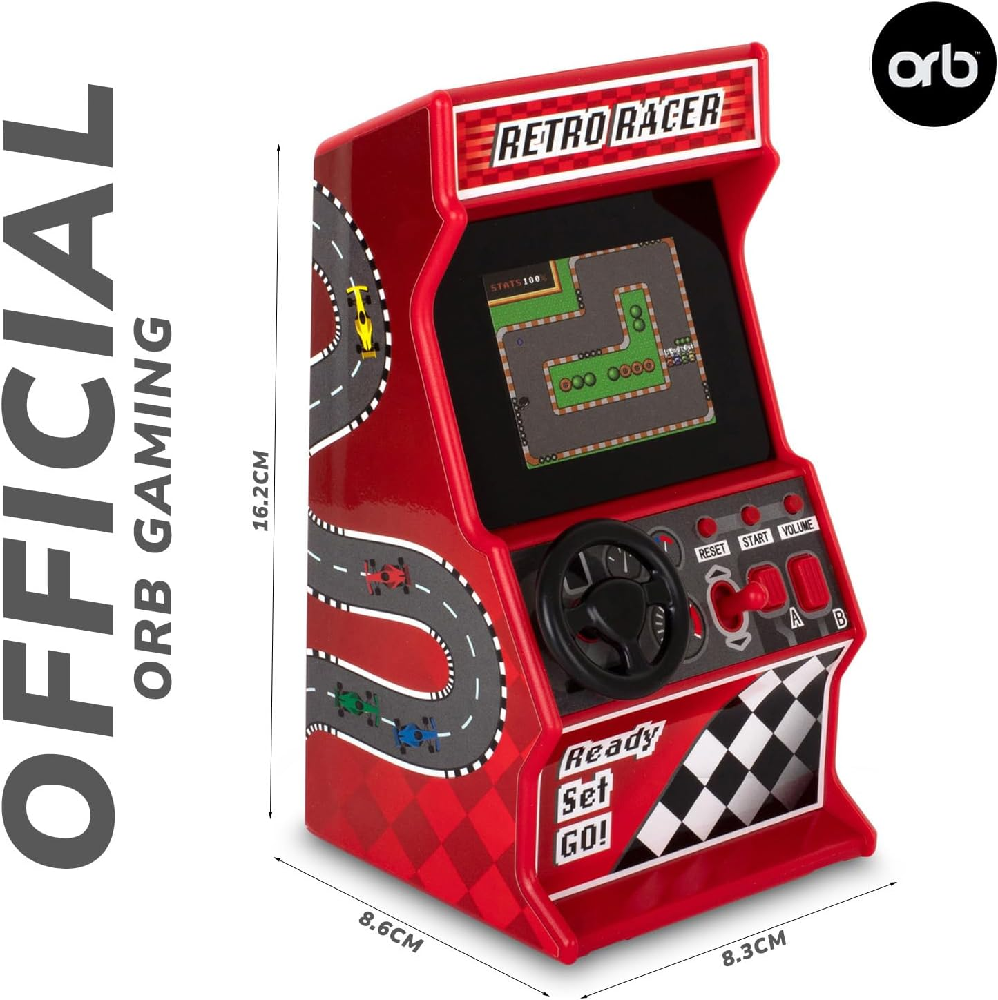 Retro Mini Arcade Racing Game image number 6