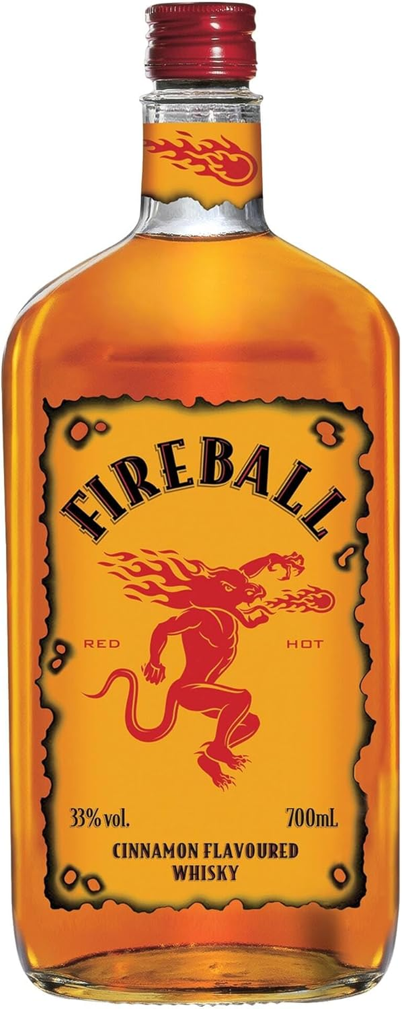 Fireball Cinnamon Flavoured Whisky 700Ml Bottle