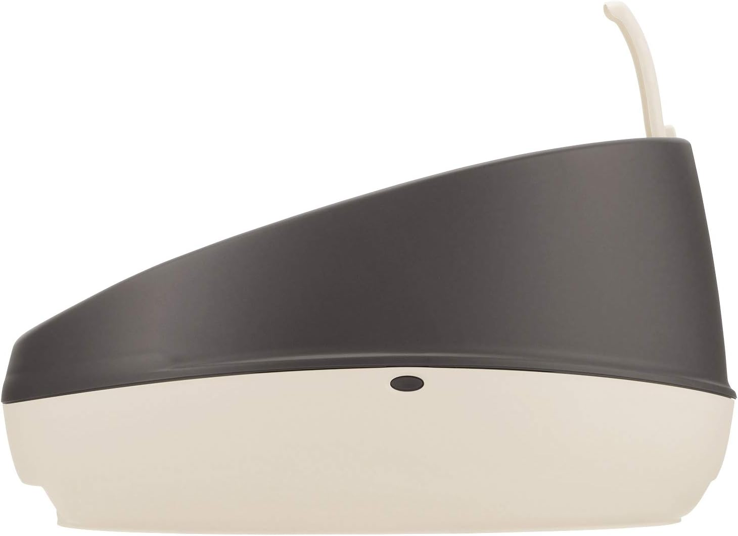 Richell Cat Litter Box, Lapre Cat Litter Box, Half Cover, Dark Gray