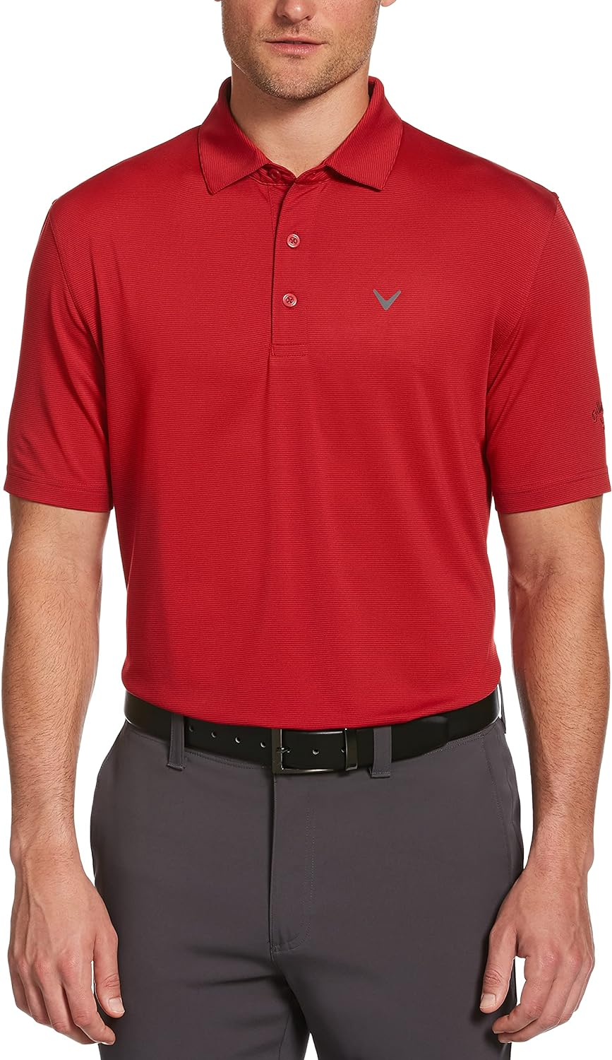 Callaway Men'S Standard Fine Line Stripe Short Sleeve image number 5