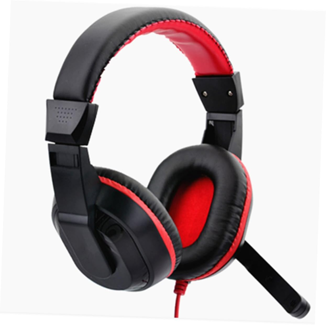 HOMOCONO Wired Noise-Canceling Headset with Microphone for PC Laptop, Over-Ear Gaming Headphones Comfortable Adjustable Design for Computer Gaming and Multimedia Use Random Color image number 4