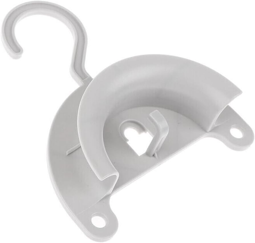 CPAP Hose Holder with Hook Hanger and Suction Cup White Plastic for Drying after Cleaning Sleep and Breathing Machine Parts image number 2