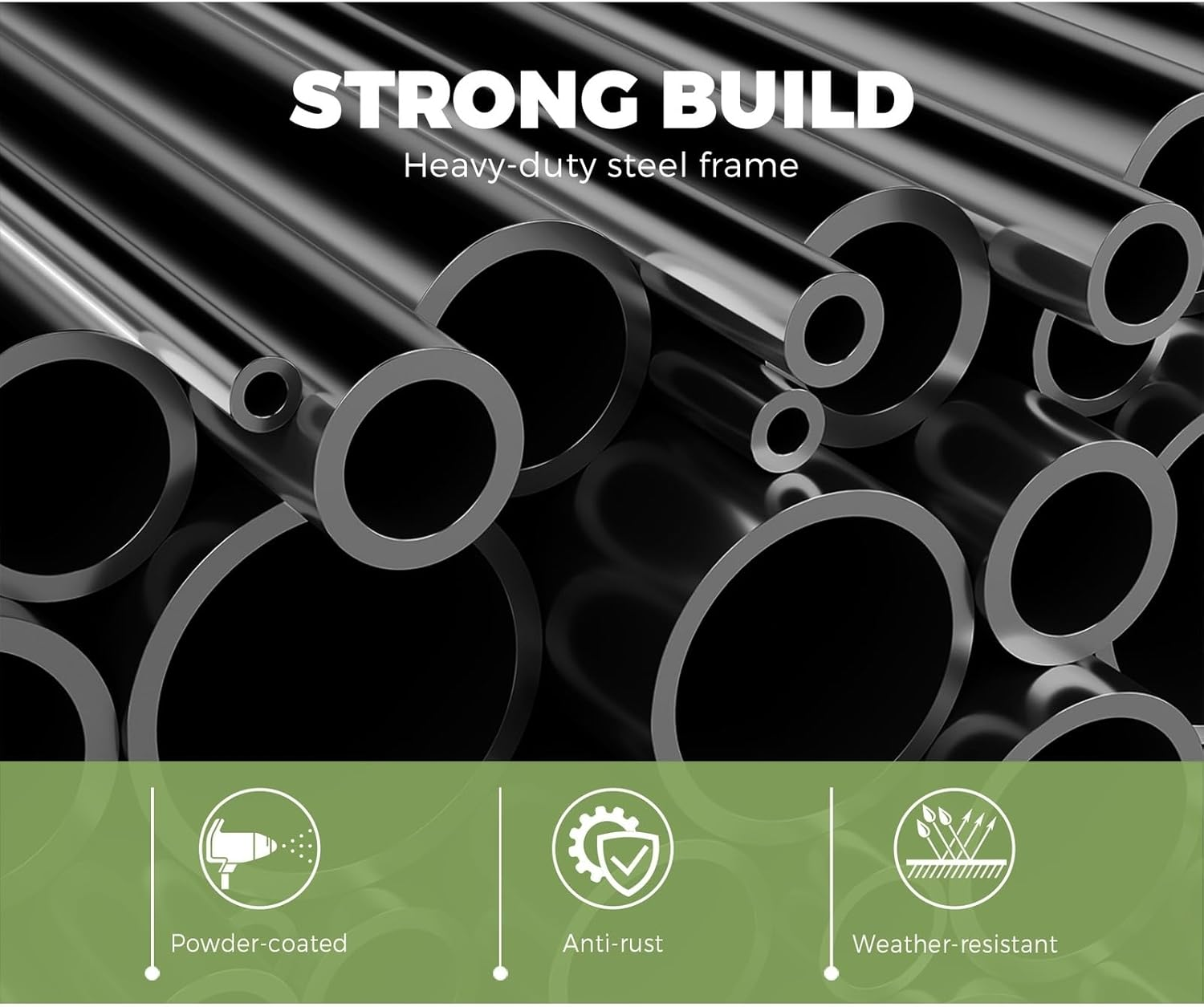 Livsip Ourdoor Bar Table Garden Patio Table Outdoor Furniture Rattan Bar Table image number 4