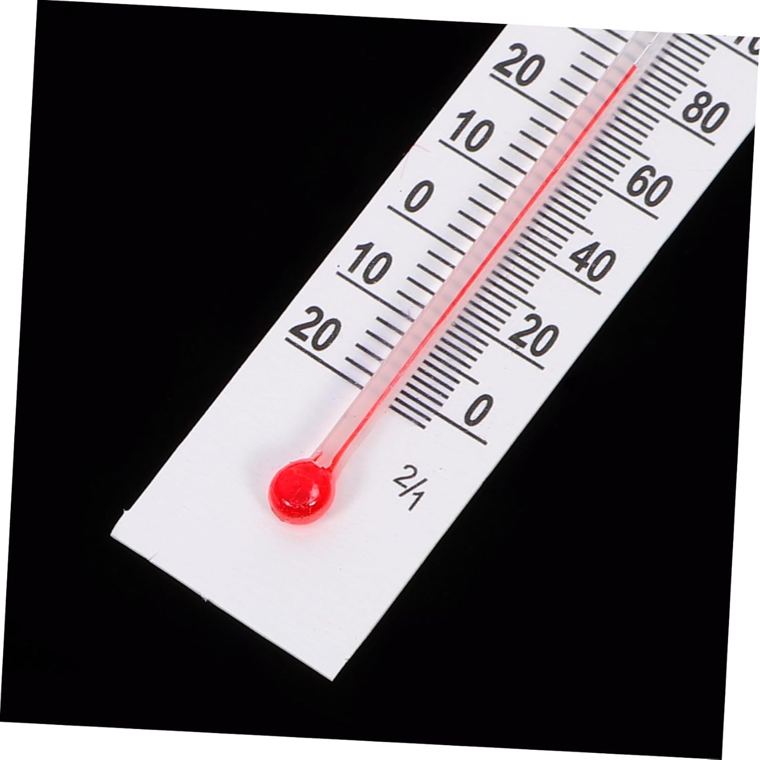 30Pcs Micro Temperature Gauges Portable Pocket Thermometers for Dollhouse Accessories and Decoration Glass Design with Clear Readability for Home and Office Use image number 5