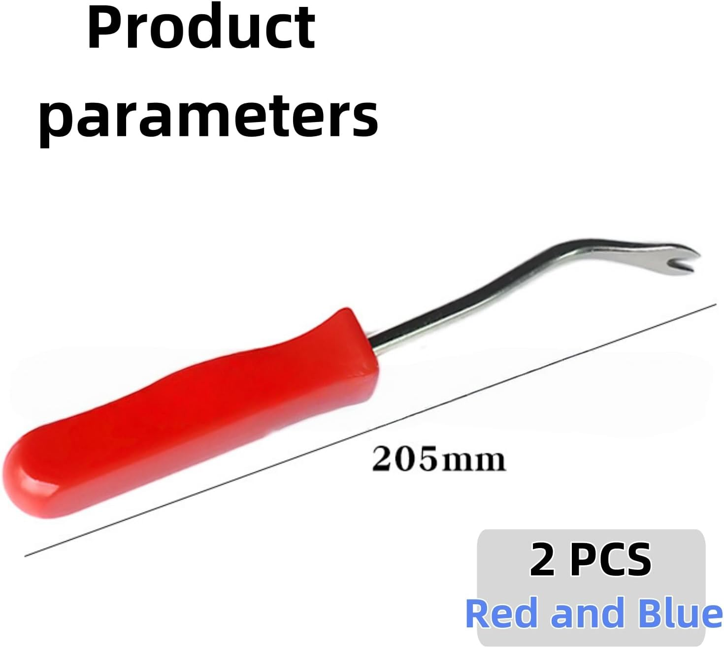 2Pcs Auto Trim Rivet Removal Tool Kit, Dashboard Repair Kit，Audio Radio Panel,Door Trim Removal Pliers Fastener Remover, Clip Puller Rivet Removal Tool,Clip Plier Set for Vehicle Door Panel image number 4