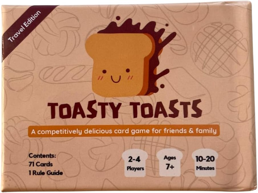 Toasty Toasts Travel Edition Card Game) image number 3