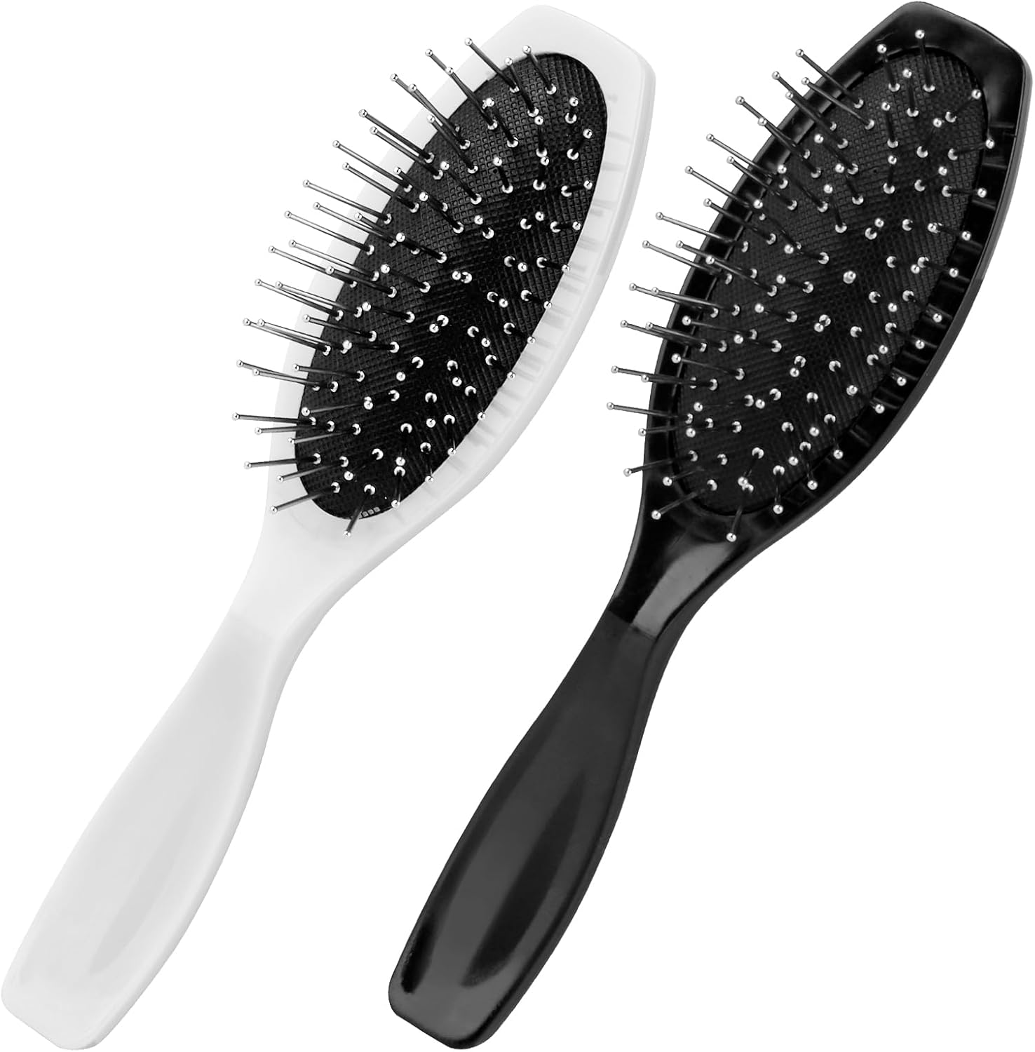 Wig Brush for Synthetic Wigs, Pack of 2 Metal Wire Wig Brush for Real Hair, Stainless Steel Hair Extension Brush Comb 6.3 Inches for Detangling, Hairdresser, Doll, Beginner, Easy Travel image number 3