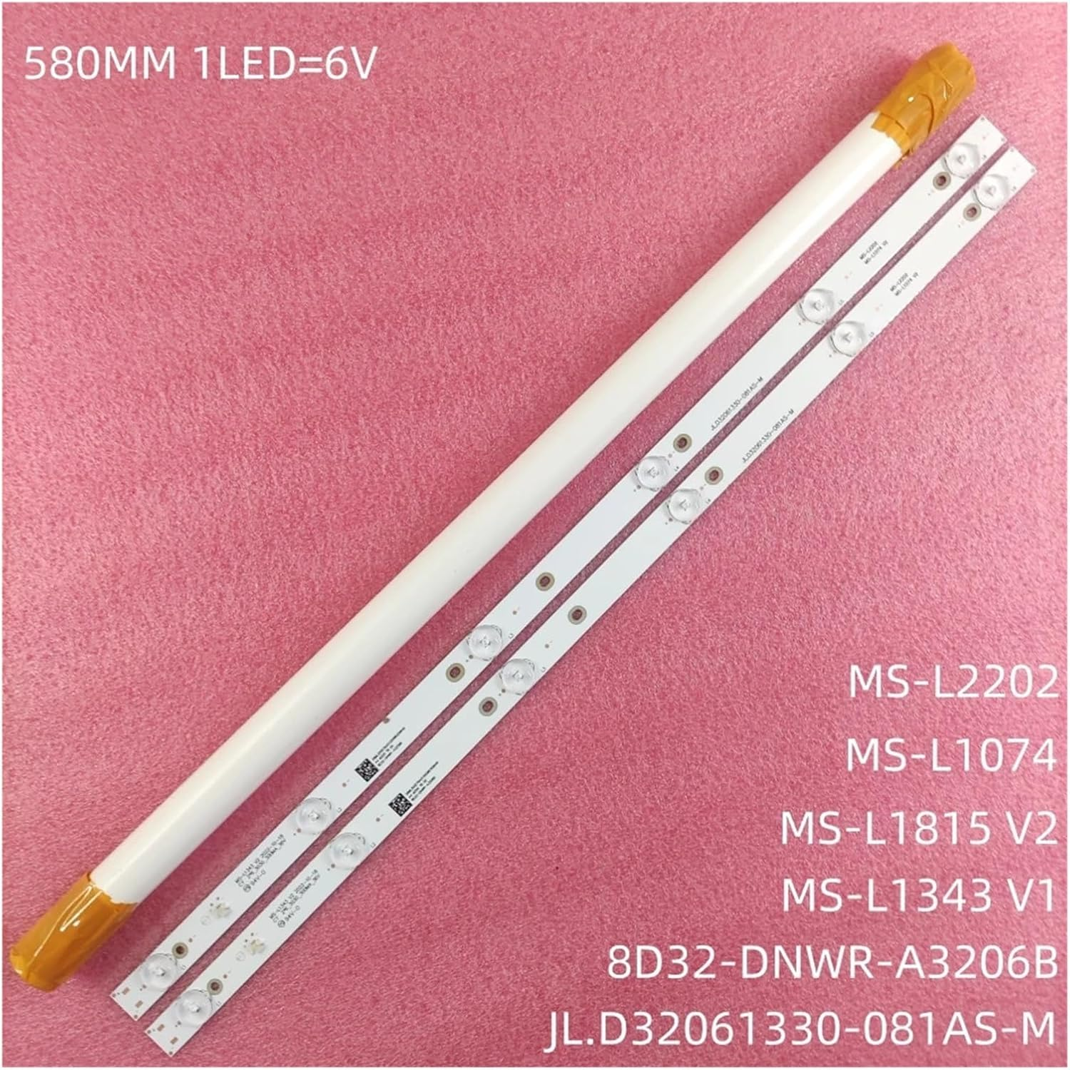 TV LED Backlight Strips for P.-Olar 32LTV2002 PC32LH11T2C P32L21T2SCSM P32L31T2SC P32L32T2CSM JL.D32061330-081AS-M MS-L1343 V1 (Color : 4 Piece for 2TV) image number 5