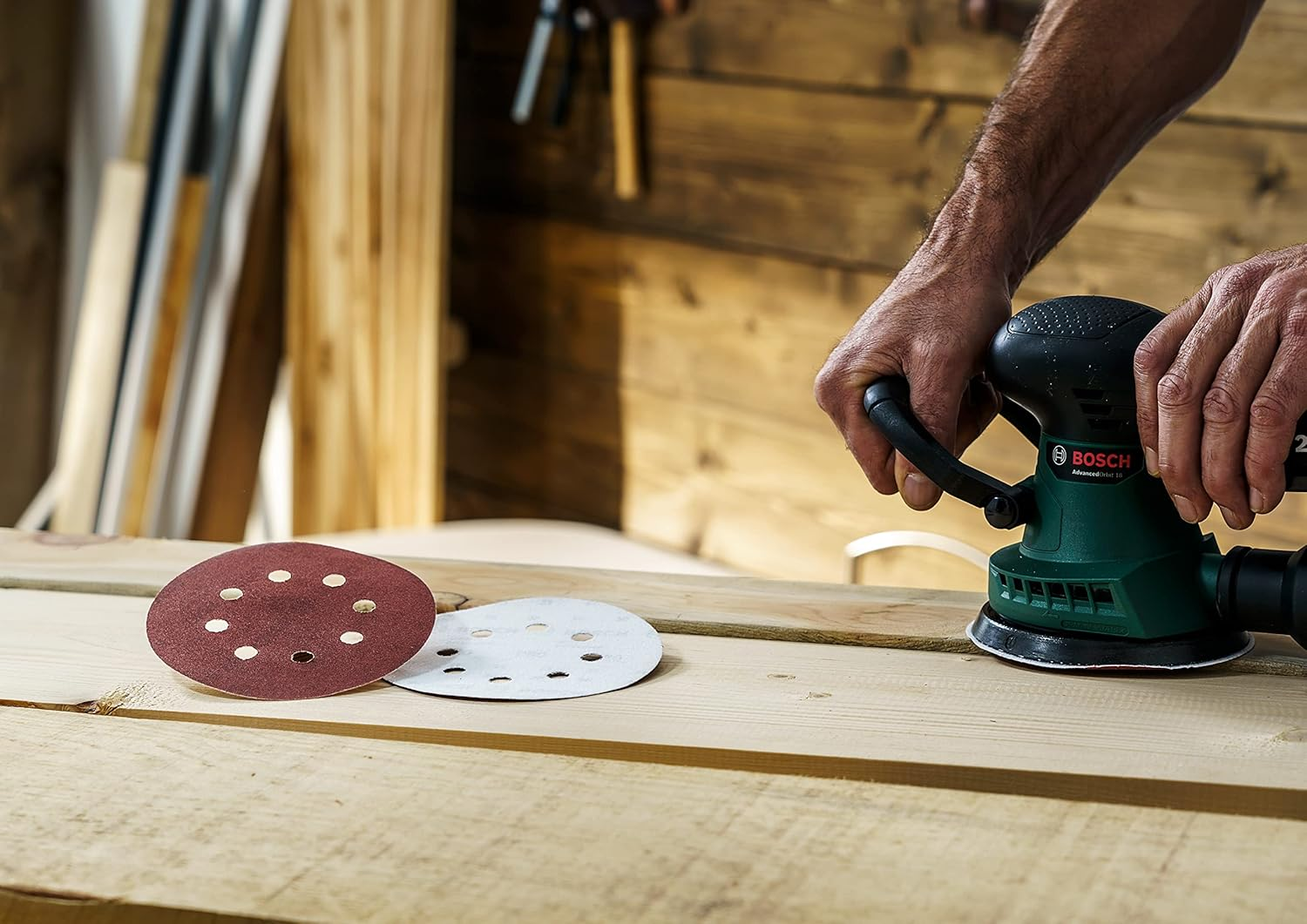 Bosch 25-Piece Sanding Sheet Set (&Oslash; 125Mm, Grit 80/120/240, Accessories for Random Orbital Sanders) image number 5