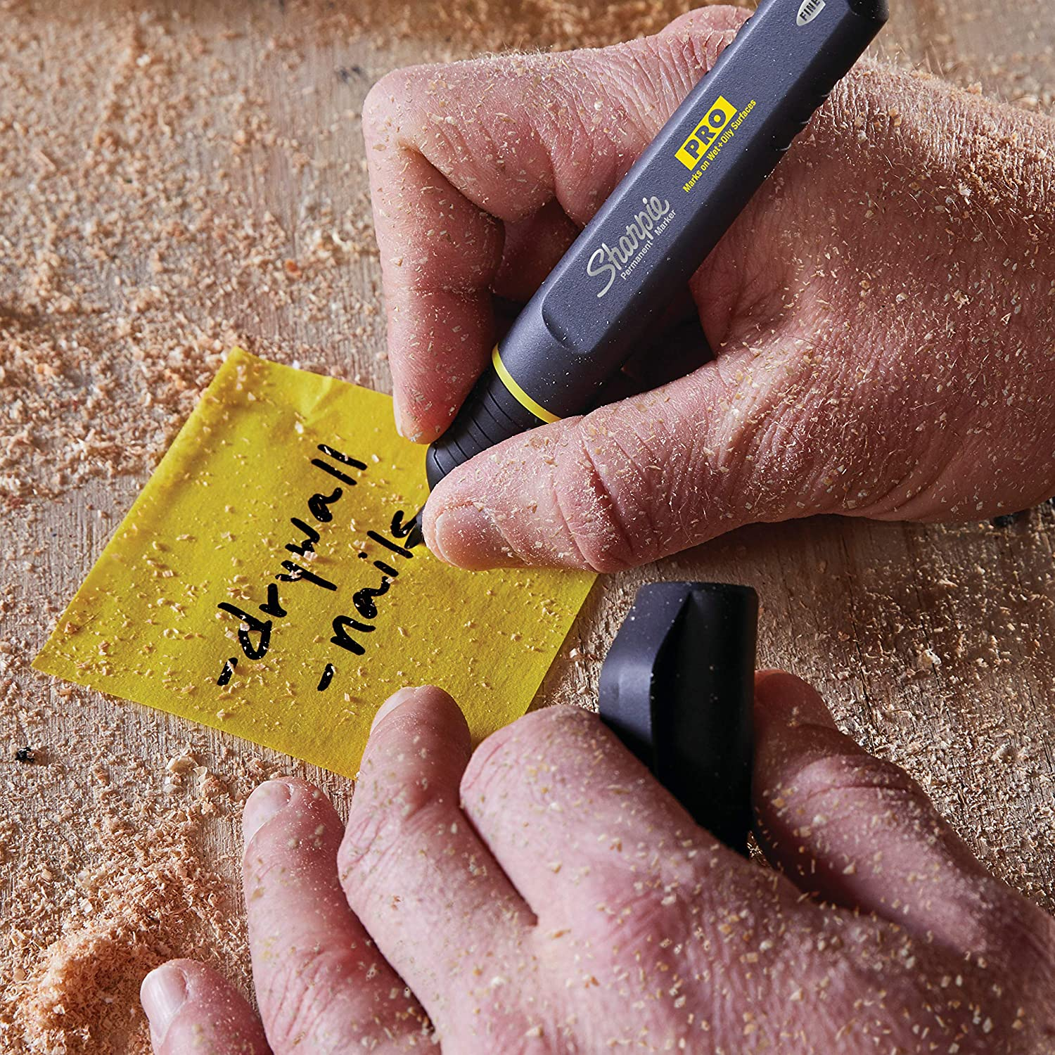 Sharpie PRO Permanent Marker, Fine Point, Black image number 5