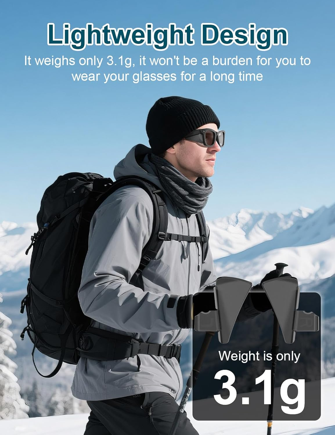 Rcstyle Hibloks Side Eyewear Shields Compatible with Ray-Ban Meta/Oakley Meta HSTN Safety Smart Glasses, Durable, Lightweight and Comfortable