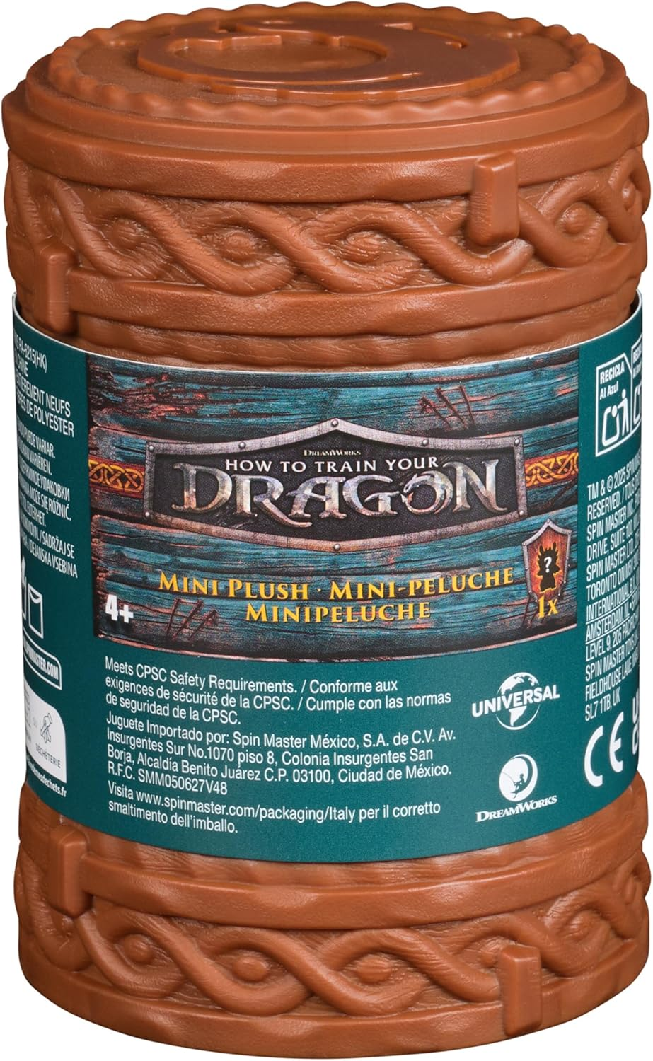 How to Train Your Dragon, Mini Surprise Plush Toy, 7,5-Cm Dragon Stuffed Animal, Mystery Toys, Kids Toys for Boys Ages 4 and up (Styles May Vary) image number 2