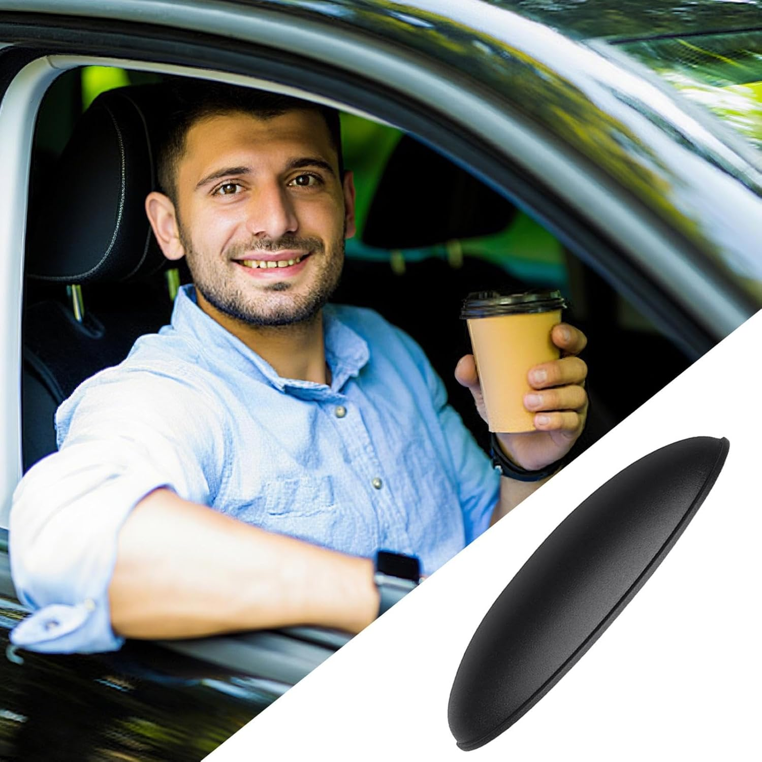 Rear Camera Cover for Car - Backup Reverse Camera Anti-Rain Cover,Adhesive Sticker for Auto Truck Vehicle Daily Rainy Days Winter Outdoor Parking Driving Highway image number 2