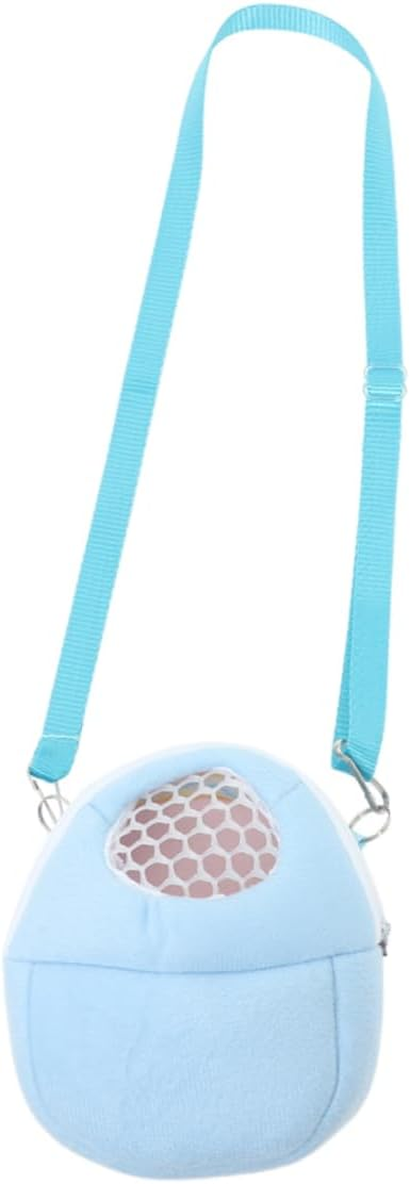 Yardwe Portable Hamster Carrier Bag with Adjustable Strap Breathable Mesh Medium Size for Travel with Hamsters Chinchillas and Guinea Pigs