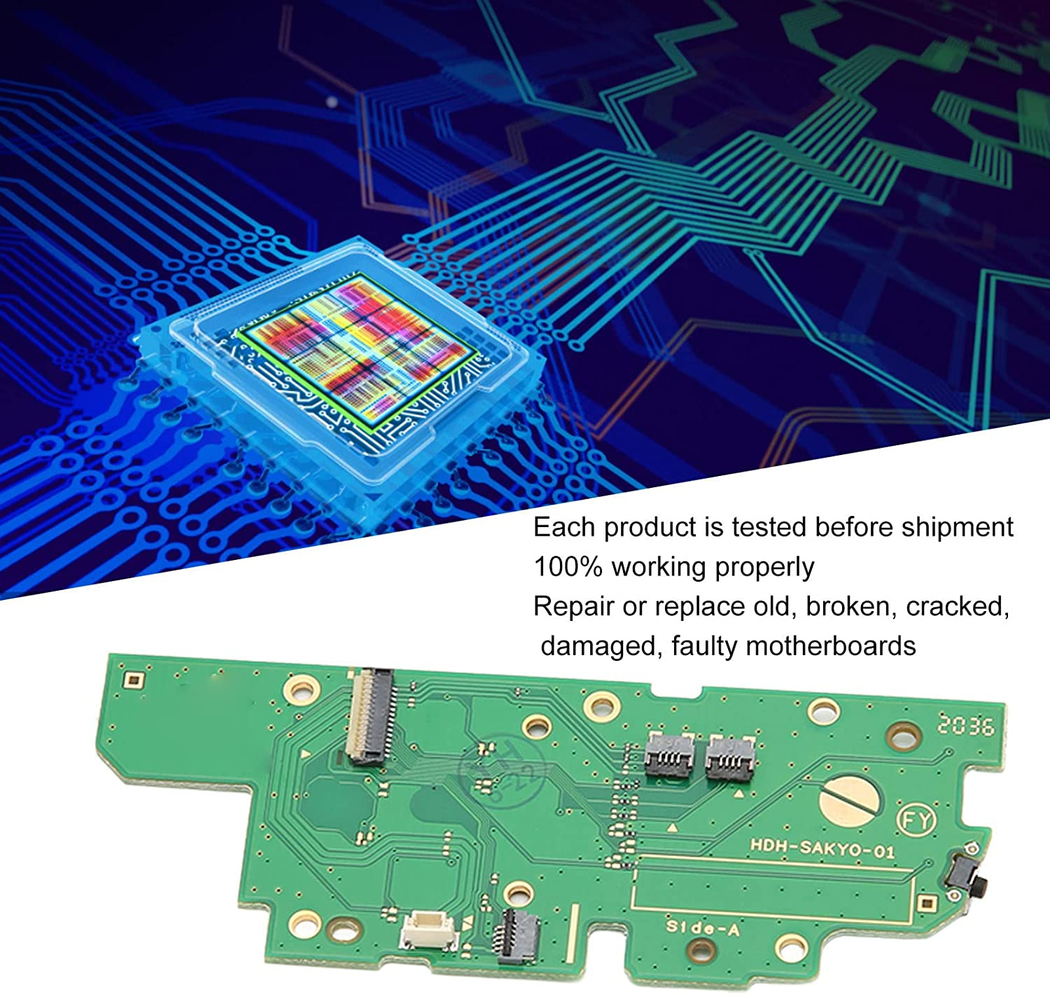 Left L Side Button Motherboard for Lite Left Handle, HDH SAKYO 01 Gaming Part, Professional Game Console Key Board Part. image number 1