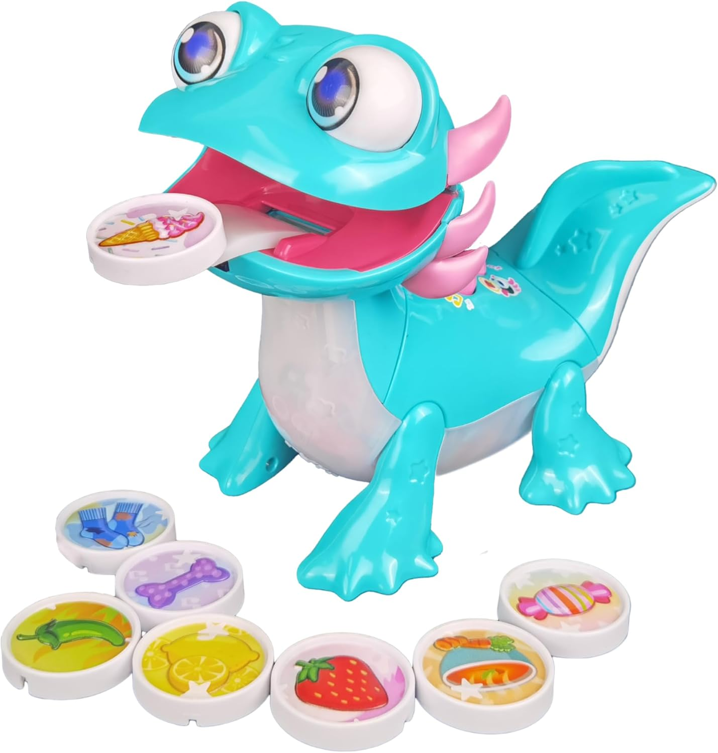 Vtech Tasty Treats Axolotl - Axolotl, Preschool Toy - 560103 - Teal